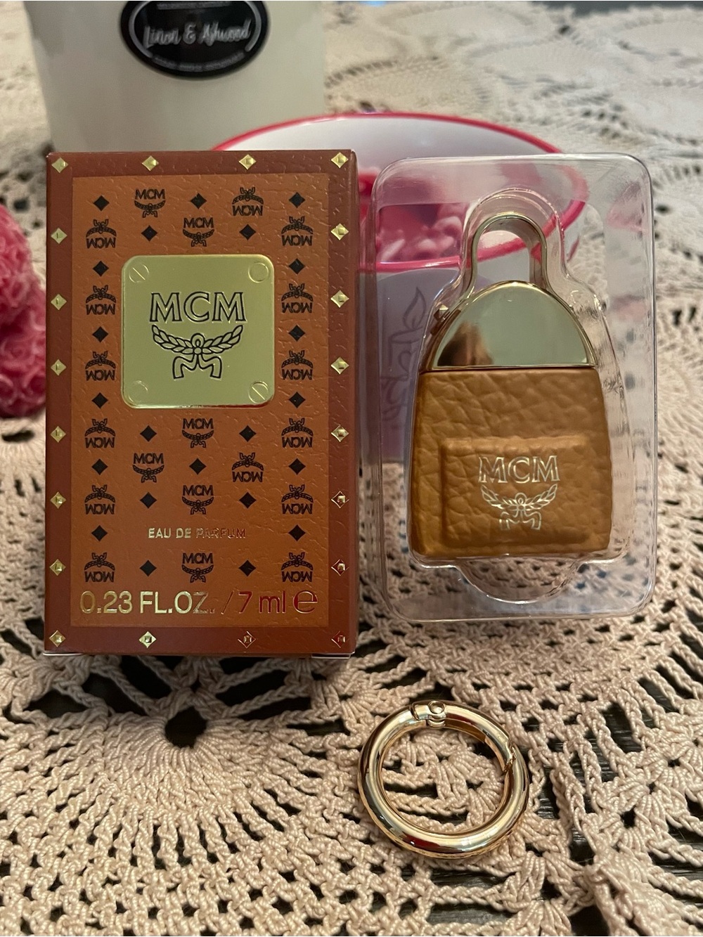MCM charm NWT